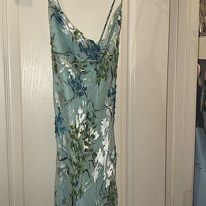 Max AZARIA sz2 high low sequin dress